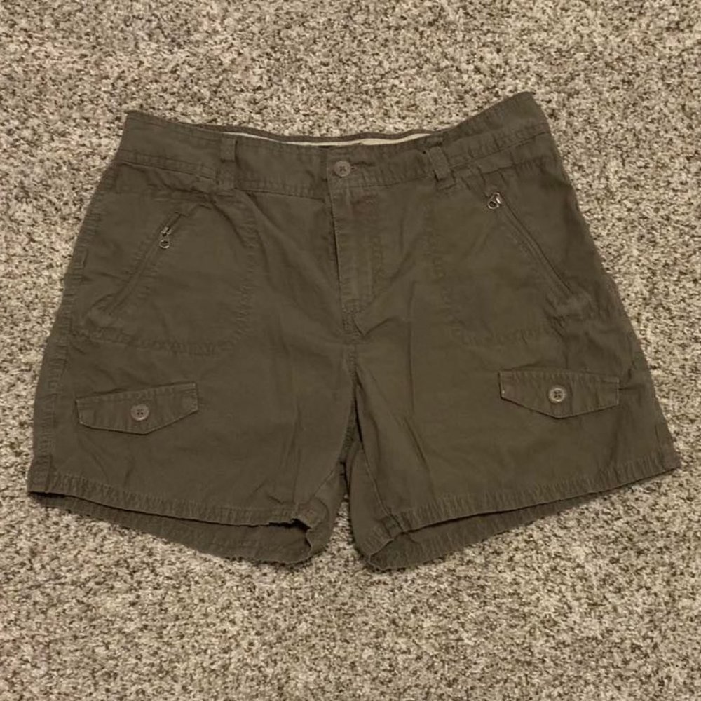 Columbia Utility Shorts Brown Size 8